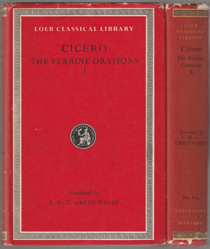 The Verrine orations., 1-2