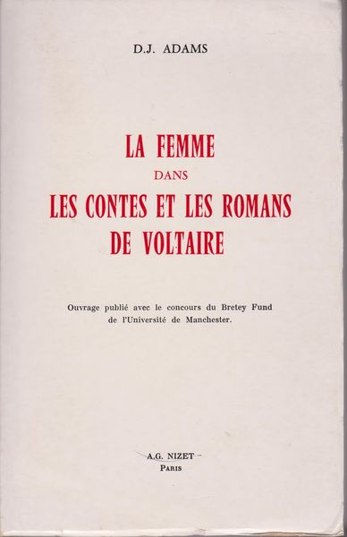 La femme dans les contes et les romans de Voltaire