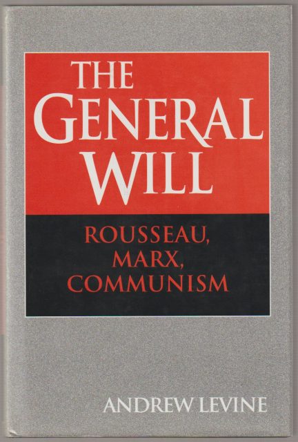 The general will : Rousseau, Marx, communism