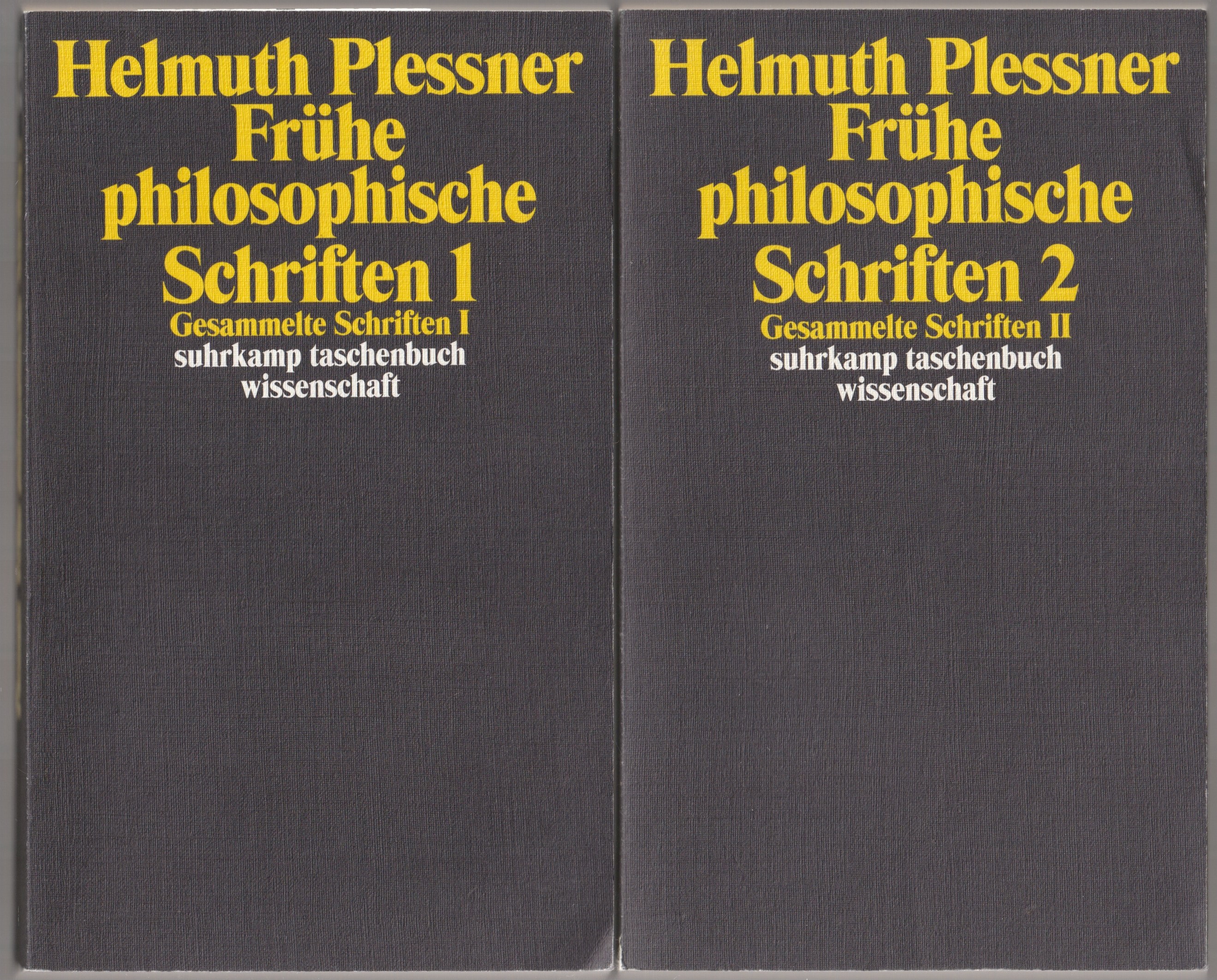 Fruhe philosophische Schriften., 1-2