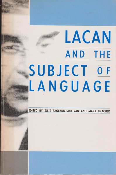 Lacan and the subject of language.
