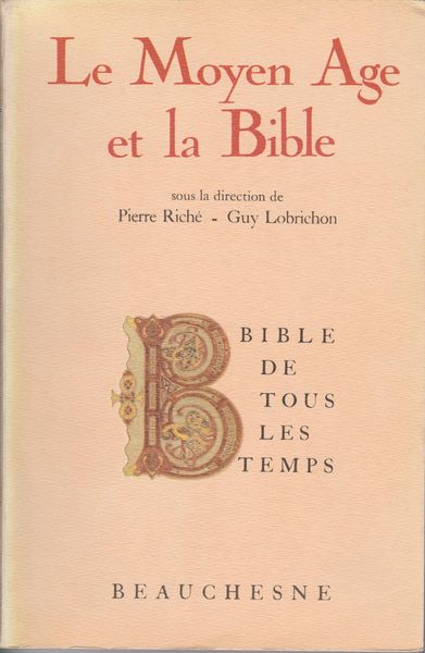 Le Moyen Age et la Bible