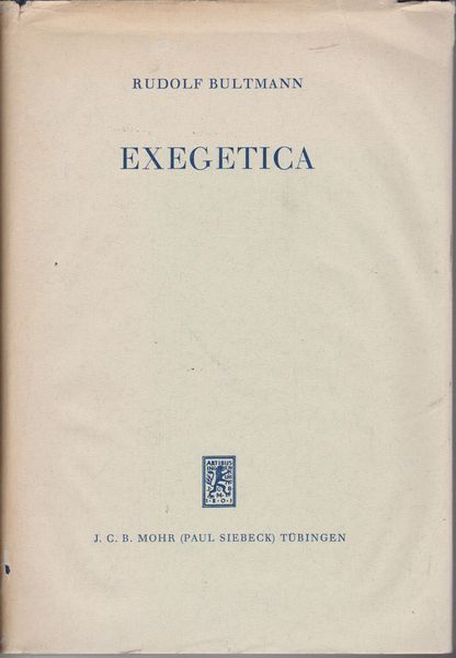 Exegetica : Aufsatze zur Erforschung des Neuen Testaments
