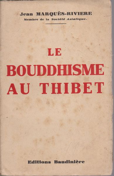 Le bouddhisme au Thibet