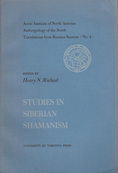 Studies in Siberian shamanism