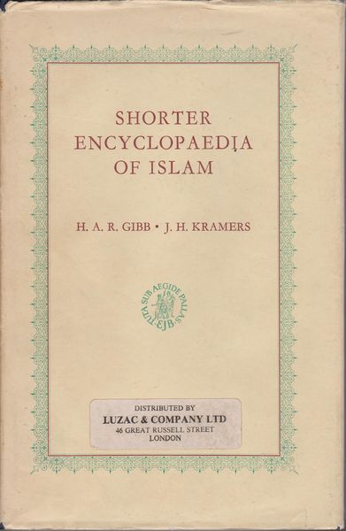 Shorter encyclopaedia of Islam