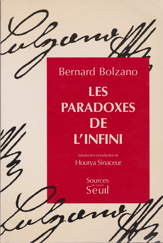 Les paradoxes de l'infini Les paradoxes de l'infini