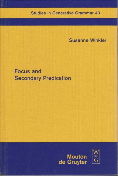 Focus and secondary predication