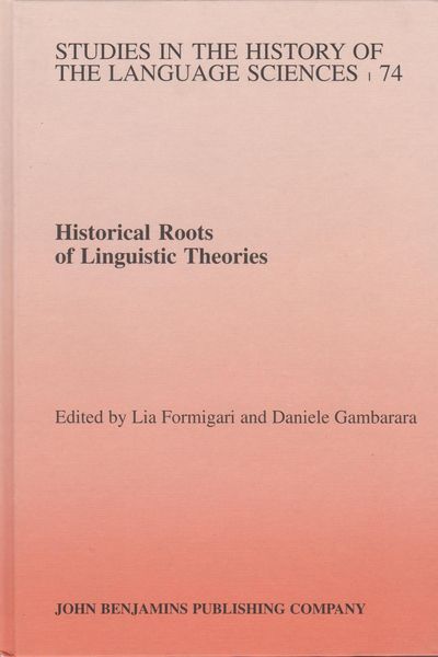 Historical roots of linguistic theories