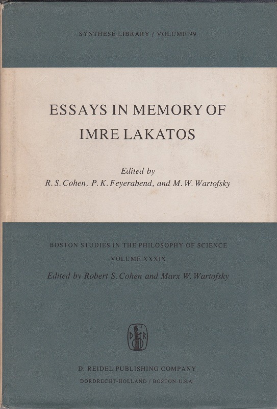 Essays in memory of Imre Lakatos