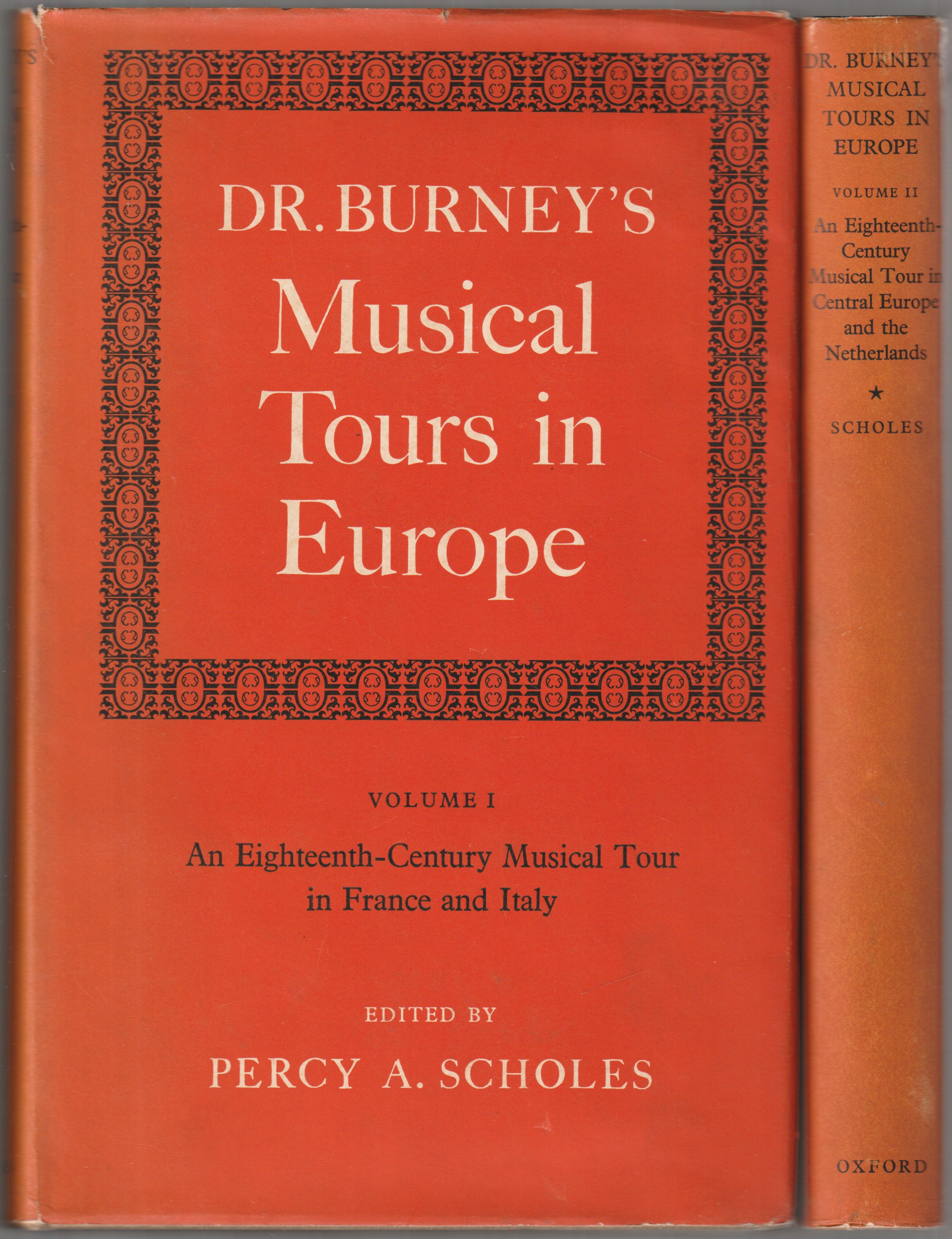 Dr. Burney's Musical tours in Europe, 1-2
