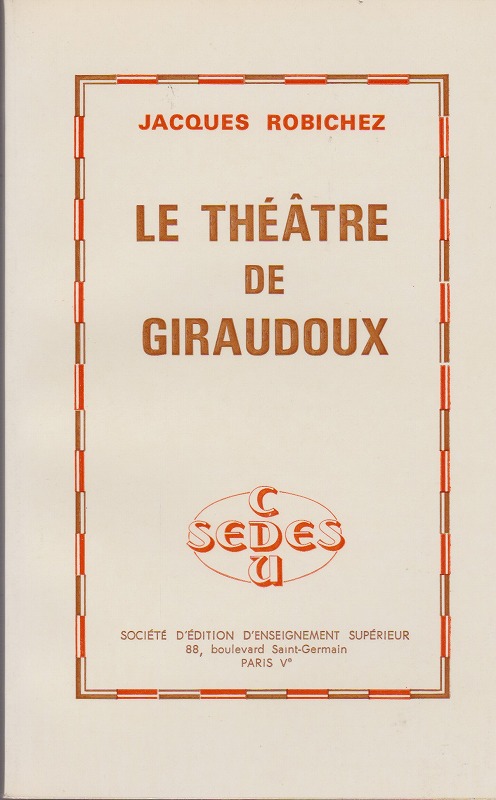 Le theatre de Giraudoux