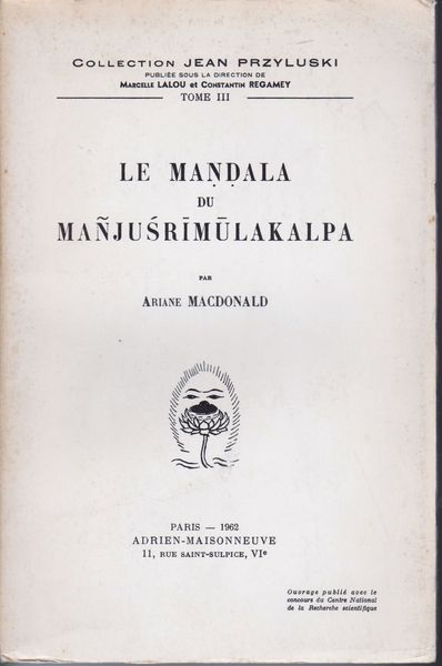 Le mandala du Manjusrimulakalpa Le mandala du Manjusrimulakalpa
