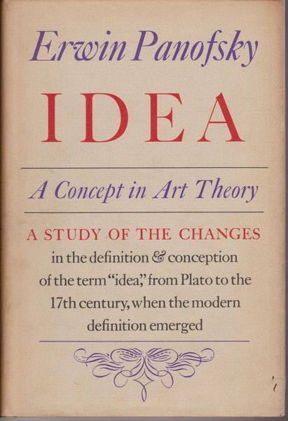 Idea : a concept in art theory.