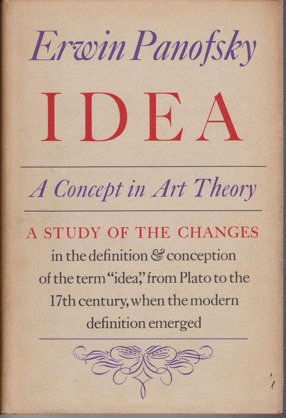 Idea : a concept in art theory. Idea : a concept in art theory.