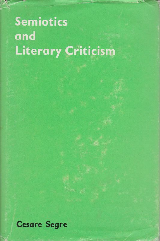 Semiotics and literary criticism.