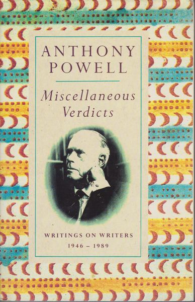 Miscellaneous verdicts : writings on writers, 1946-1989