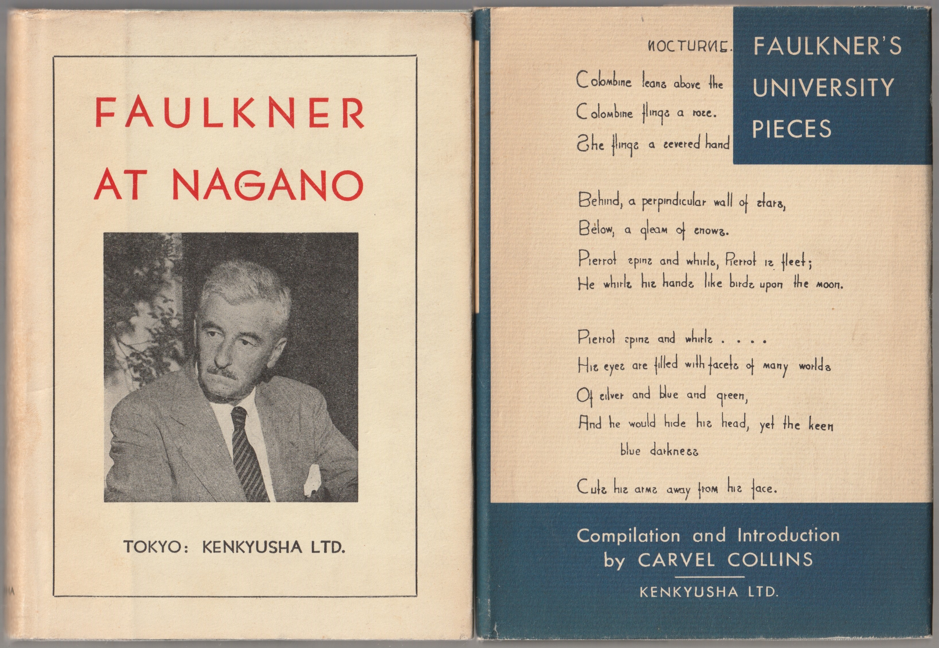 Faulkner at Nagano: 3rd ed  /  Faulkner's university pieces.