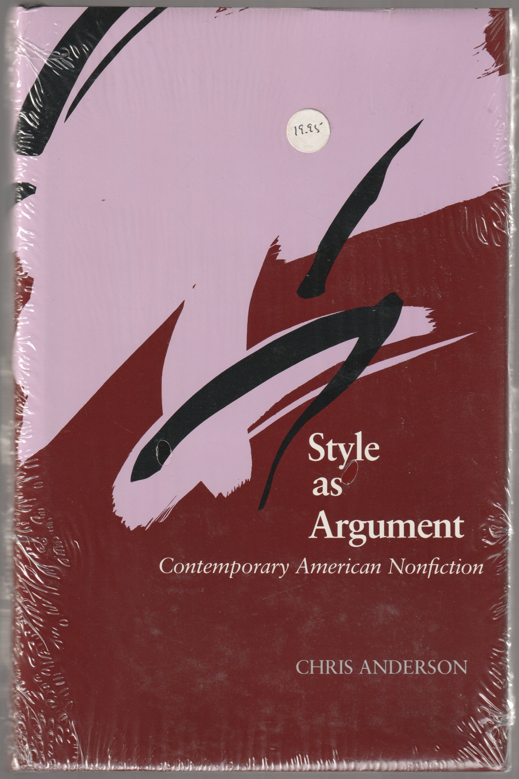Style as argument : contemporary American nonfiction.