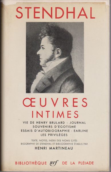 OEuvres intimes, [1]