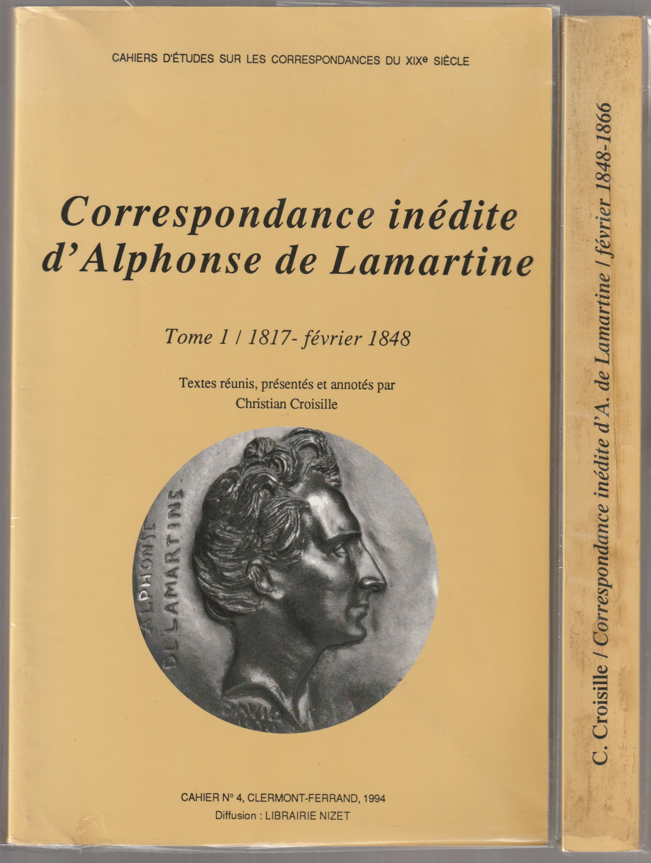 Correspondance inedite d'Alphonse de Lamartine.