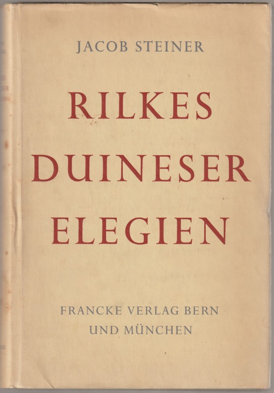 Rilkes Duineser Elegien