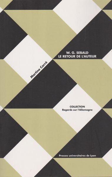 W.G Sebald, le retour de l'auteur
