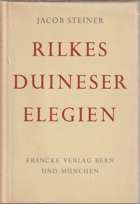 Rilkes Duineser Elegien