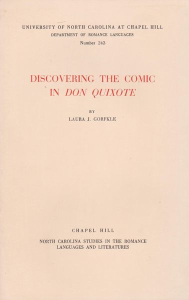 Discovering the comic in Don Quixote