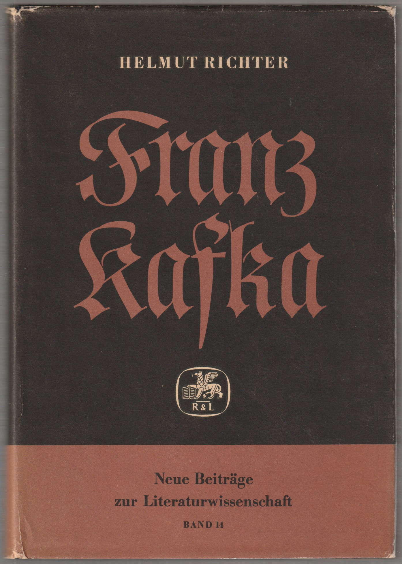 Franz Kafka : Werk und Entwurf. Franz Kafka : Werk und Entwurf.