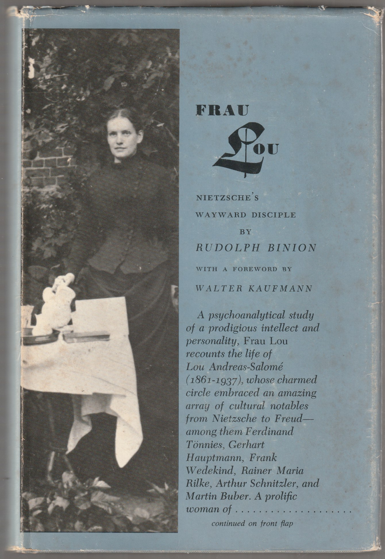 Frau Lou : Nietzsche's wayward disciple. Frau Lou : Nietzsche's wayward disciple.