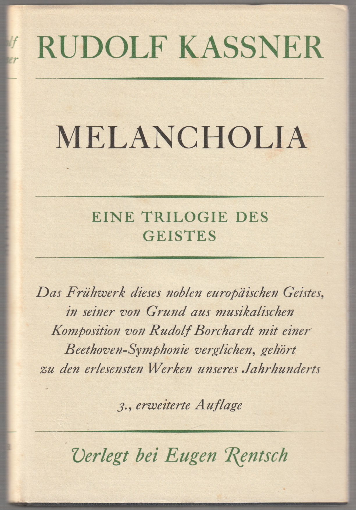 Melancholia : eine Trilogie des Geistes. Melancholia : eine Trilogie des Geistes.