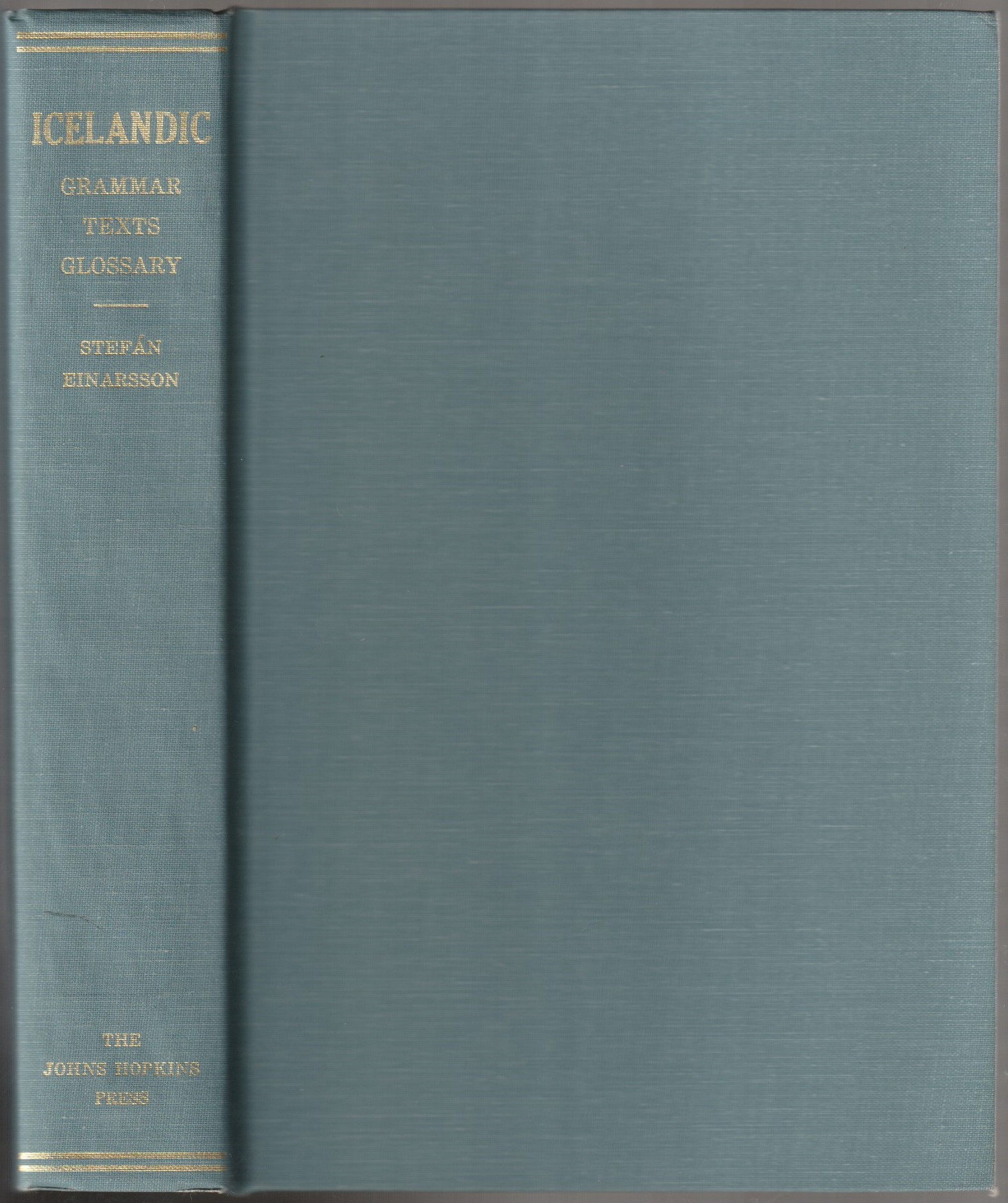 Icelandic : grammar, texts, glossary. Icelandic : grammar, texts, glossary.