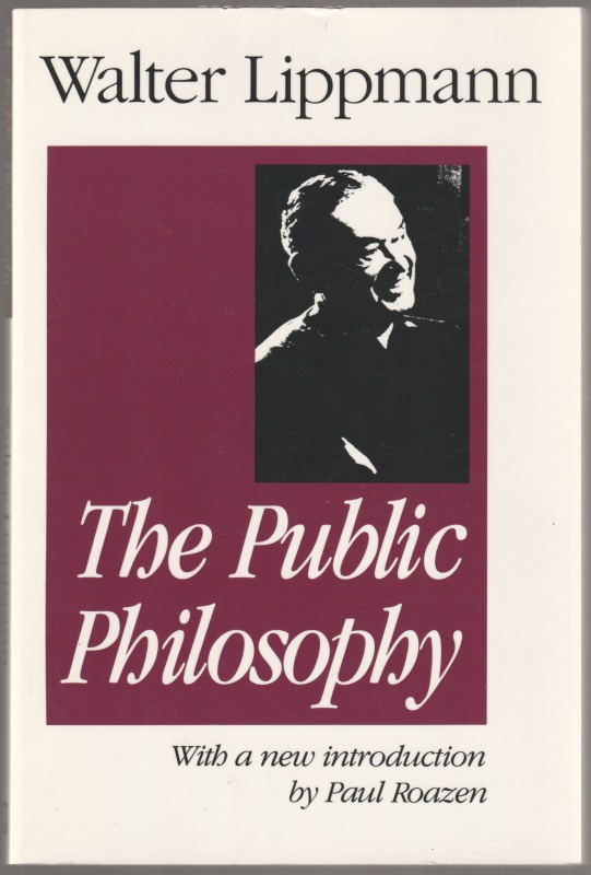 The public philosophy.