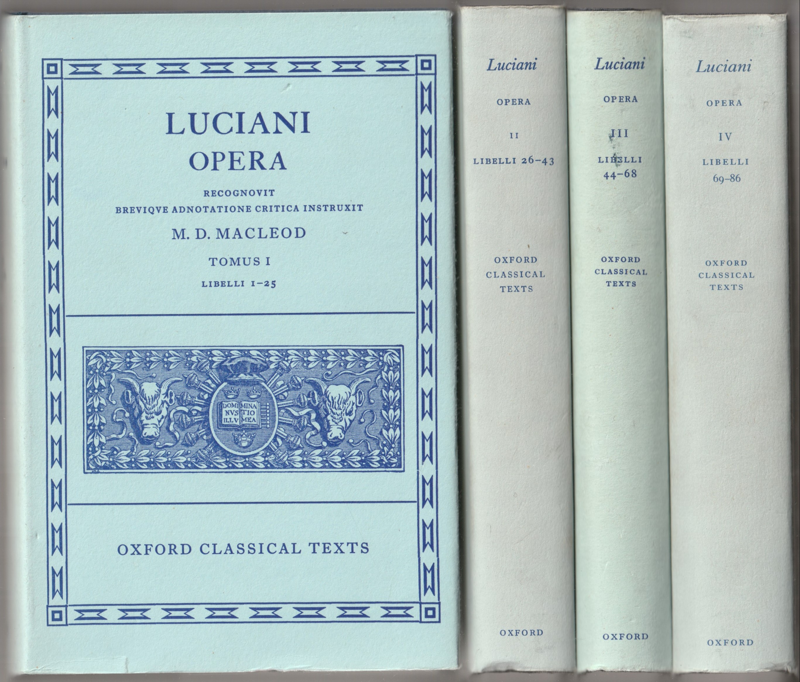 Luciani Opera, t. 1-4