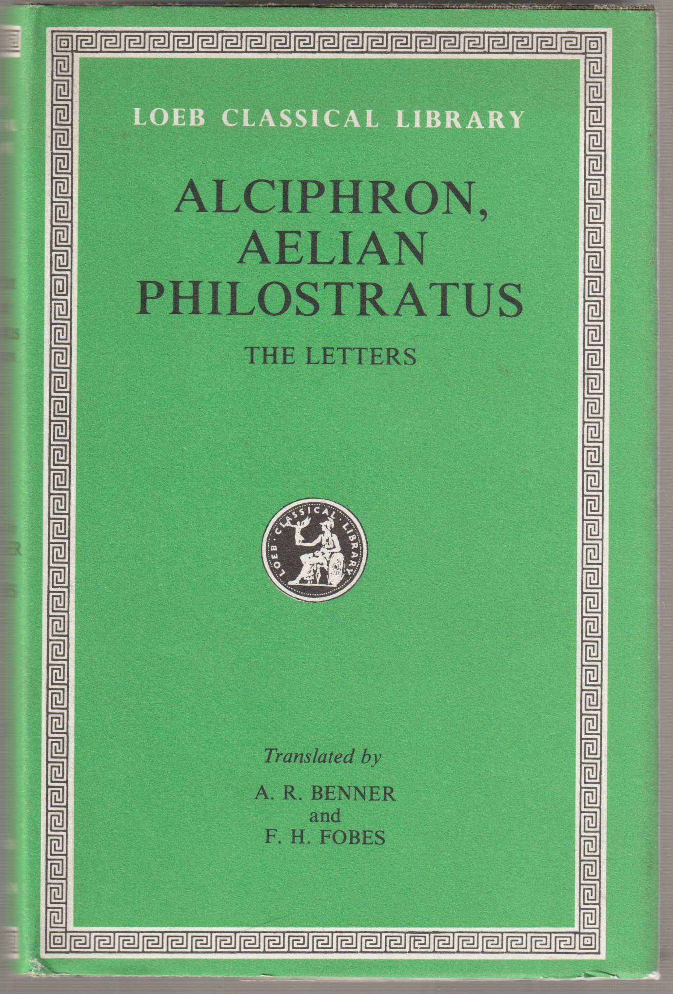 The letters of Alciphron, Aelian and Philostratus.