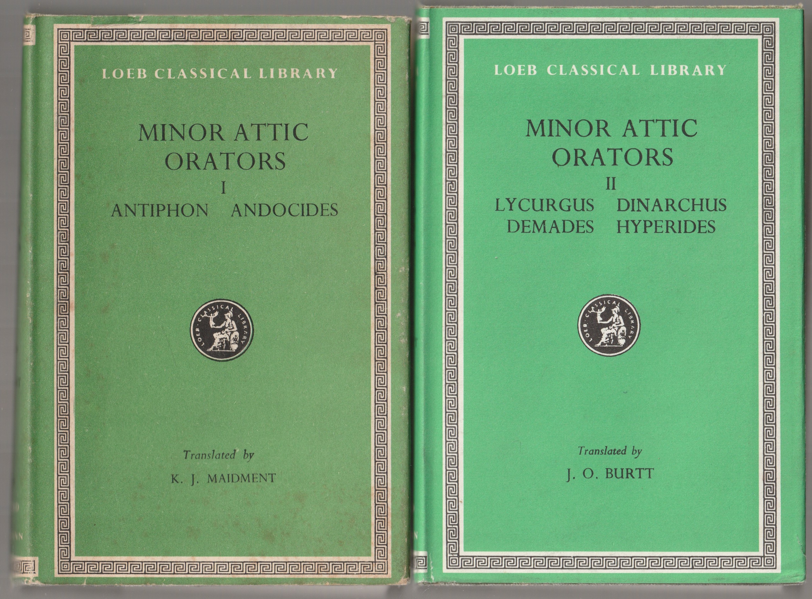 Minor Attic orators, 1-2 Minor Attic orators, 1-2