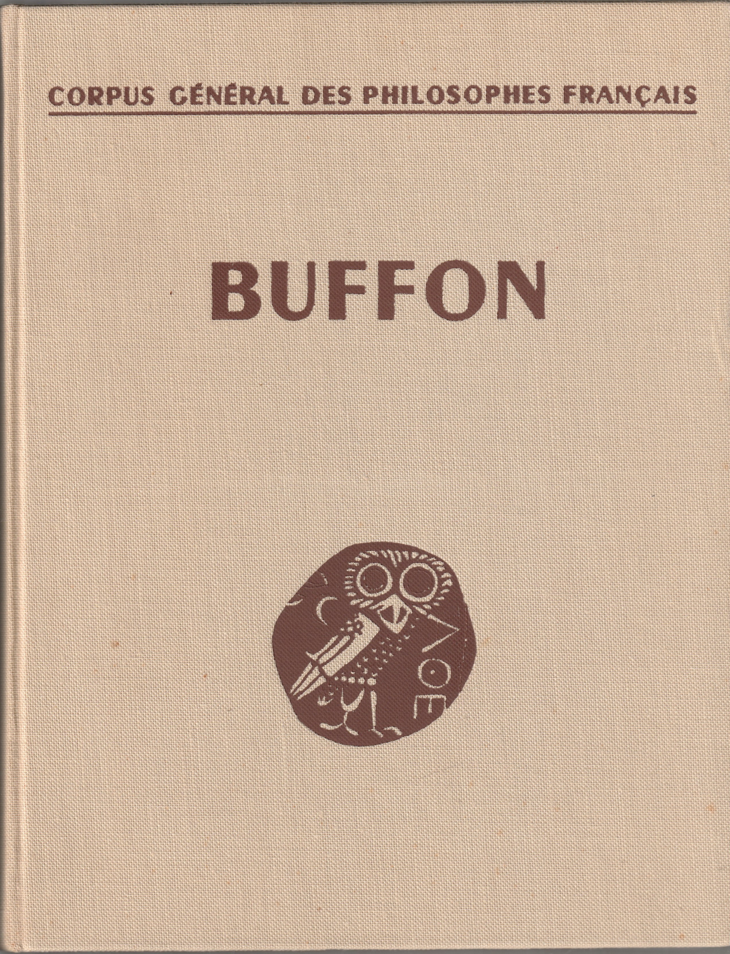 OEuvres philosophiques de Buffon OEuvres philosophiques de Buffon