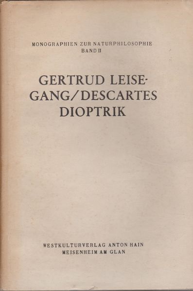 Descartes Dioptrik Descartes Dioptrik