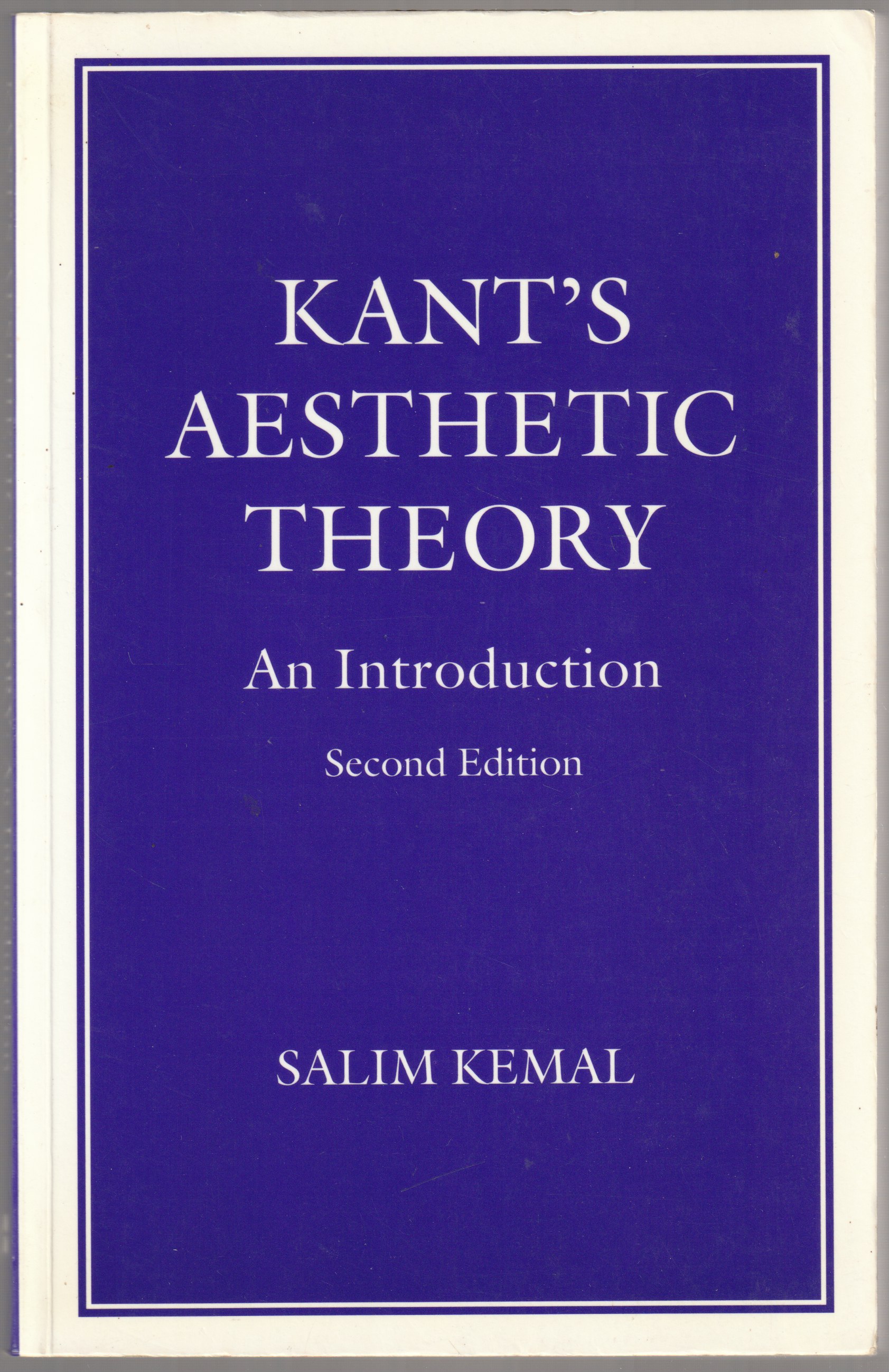 Kant's aesthetic theory : an introduction.