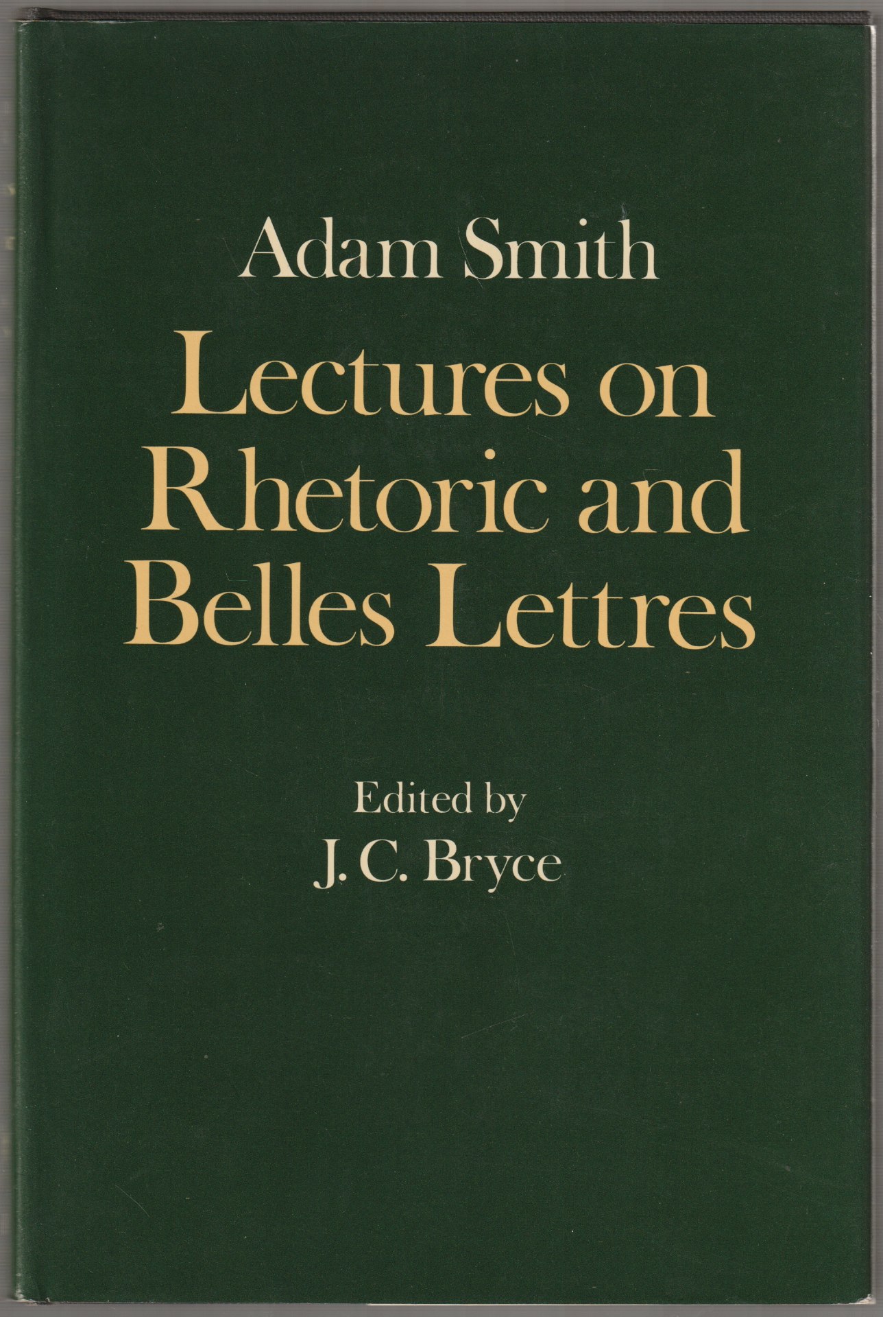 Lectures on rhetoric and belles lettres. Lectures on rhetoric and belles lettres.