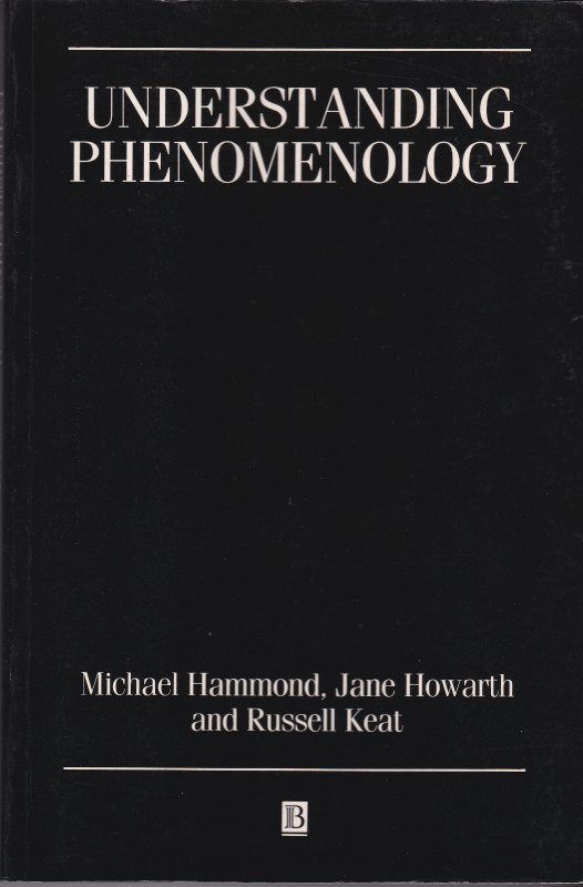 Understanding phenomenology Understanding phenomenology