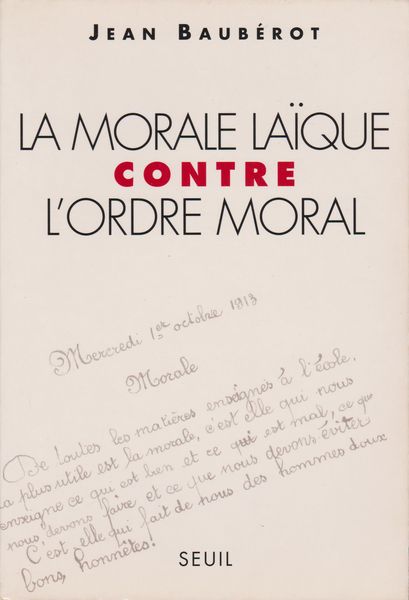 La morale laique contre l'ordre moral.