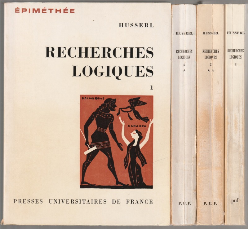 Recherches logiques. Recherches logiques.