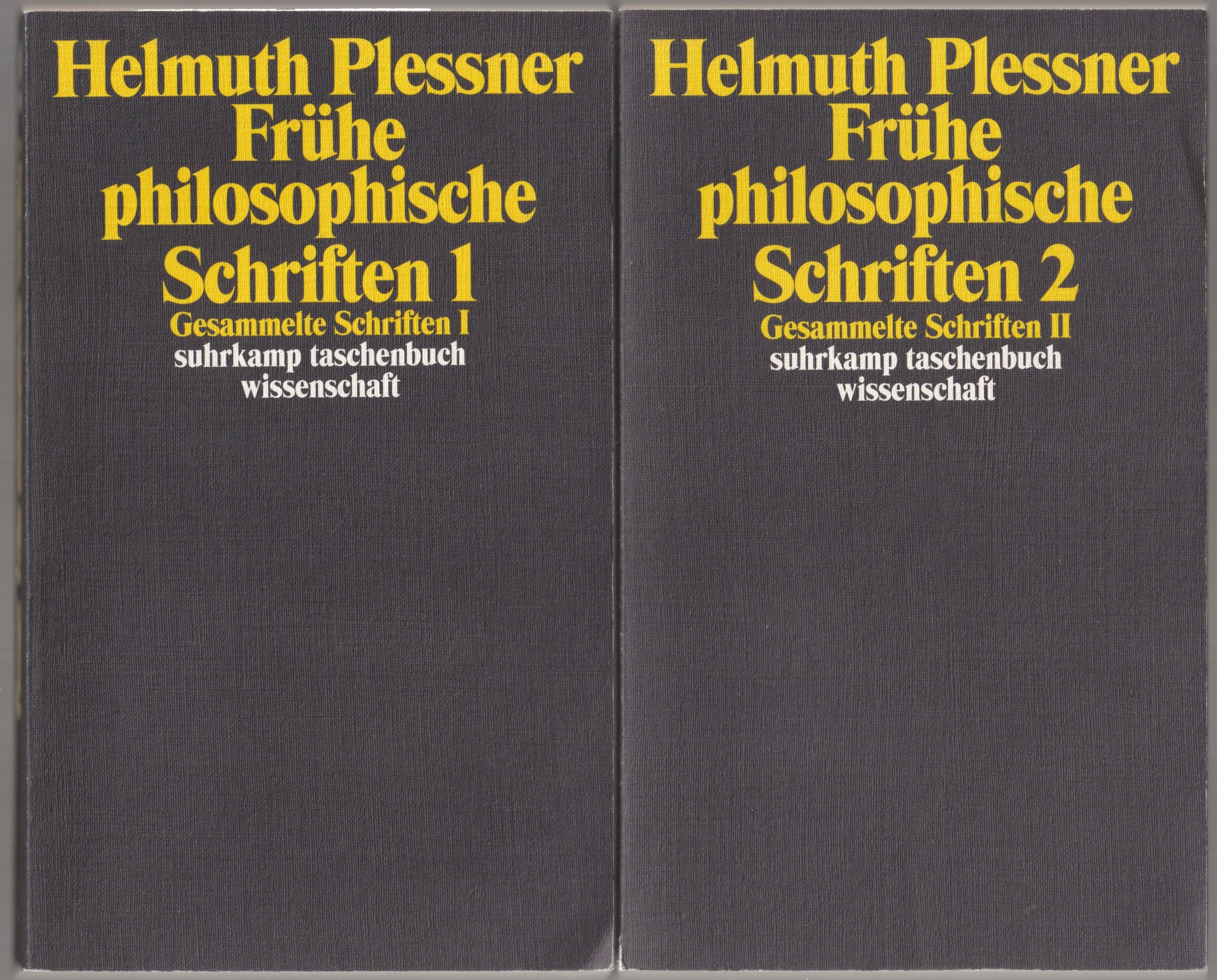 Fruhe philosophische Schriften., 1-2 Fruhe philosophische Schriften., 1-2