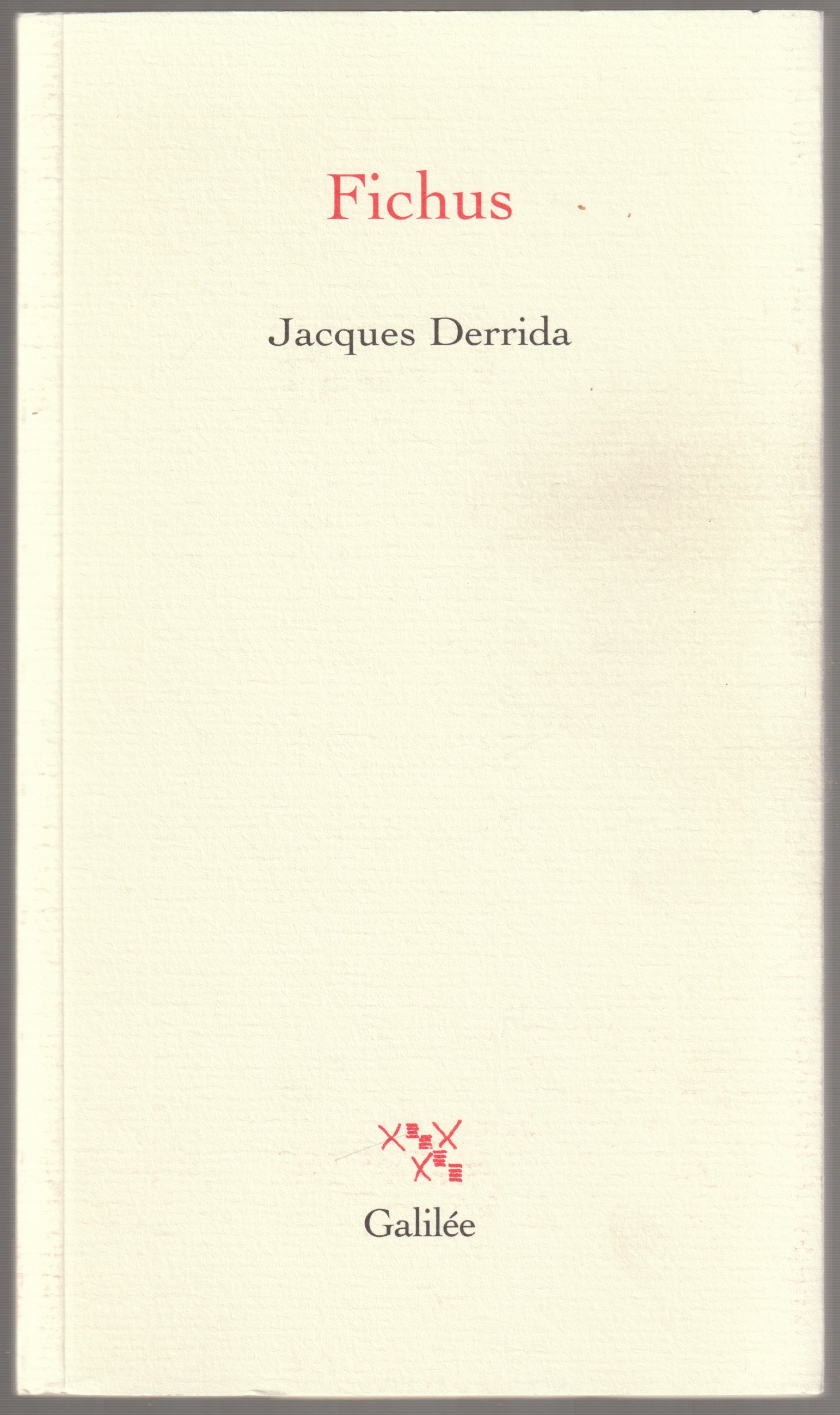 Fichus : discours de Francfort. Fichus : discours de Francfort.