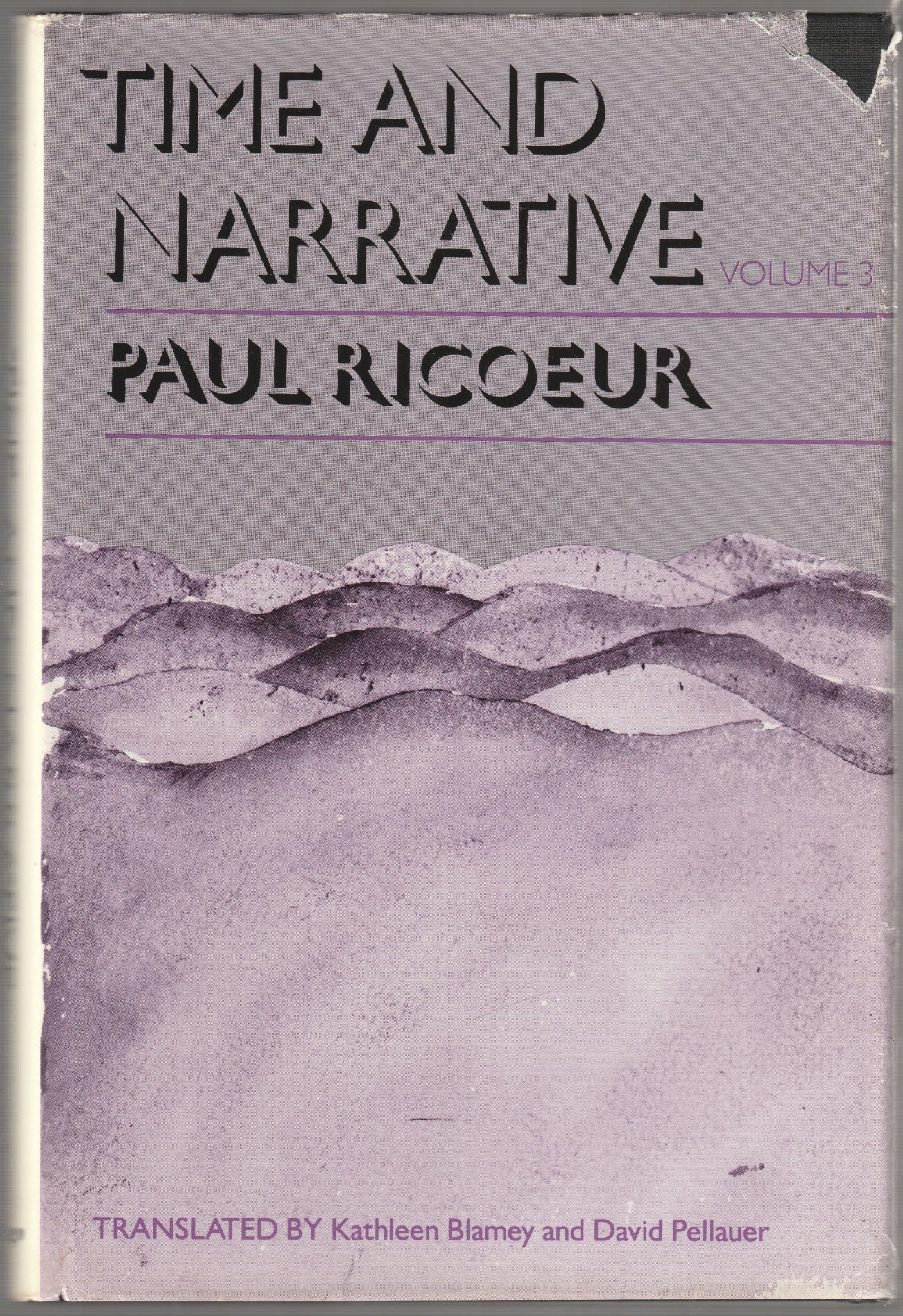 Time and narrative, 3 Time and narrative, 3