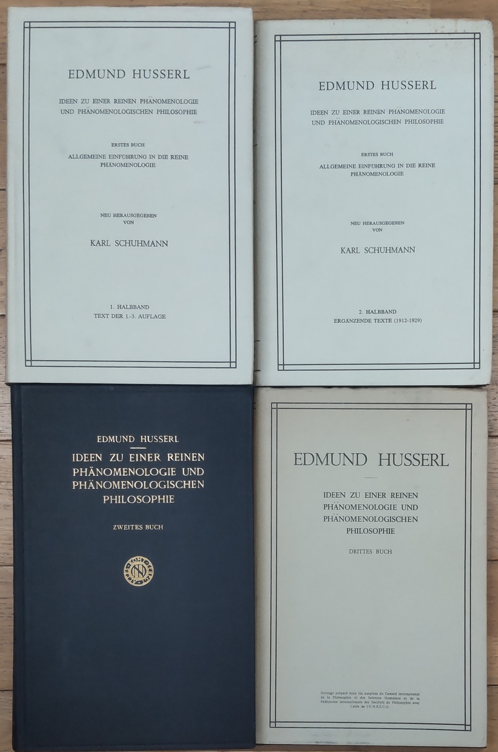 Ideen zu einer reinen Phenomenologie und phenomenologischen Philosophie., 1/1, 1/2, 2, 3 Ideen zu einer reinen Phenomenologie und phenomenologischen Philosophie., 1/1, 1/2, 2, 3