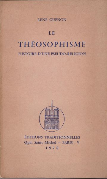 Le theosophisme : histoire d'une pseudo-religion Le theosophisme : histoire d'une pseudo-religion