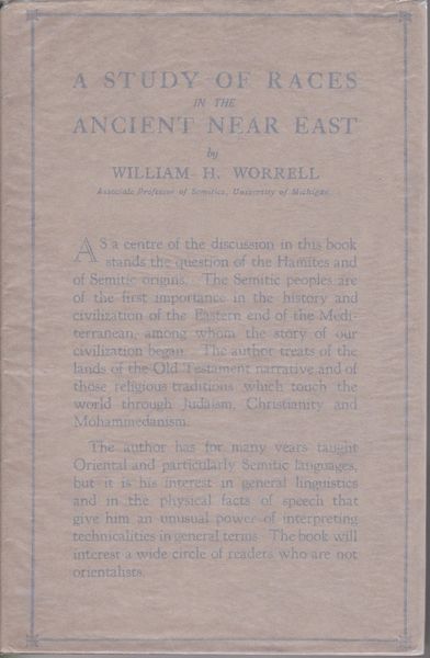 A study of races in the ancient Near East A study of races in the ancient Near East
